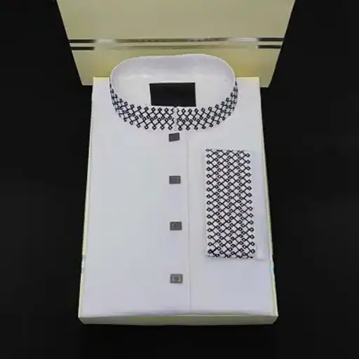 p2-1.webp White Punjabi with Chest Contrast - Image 1